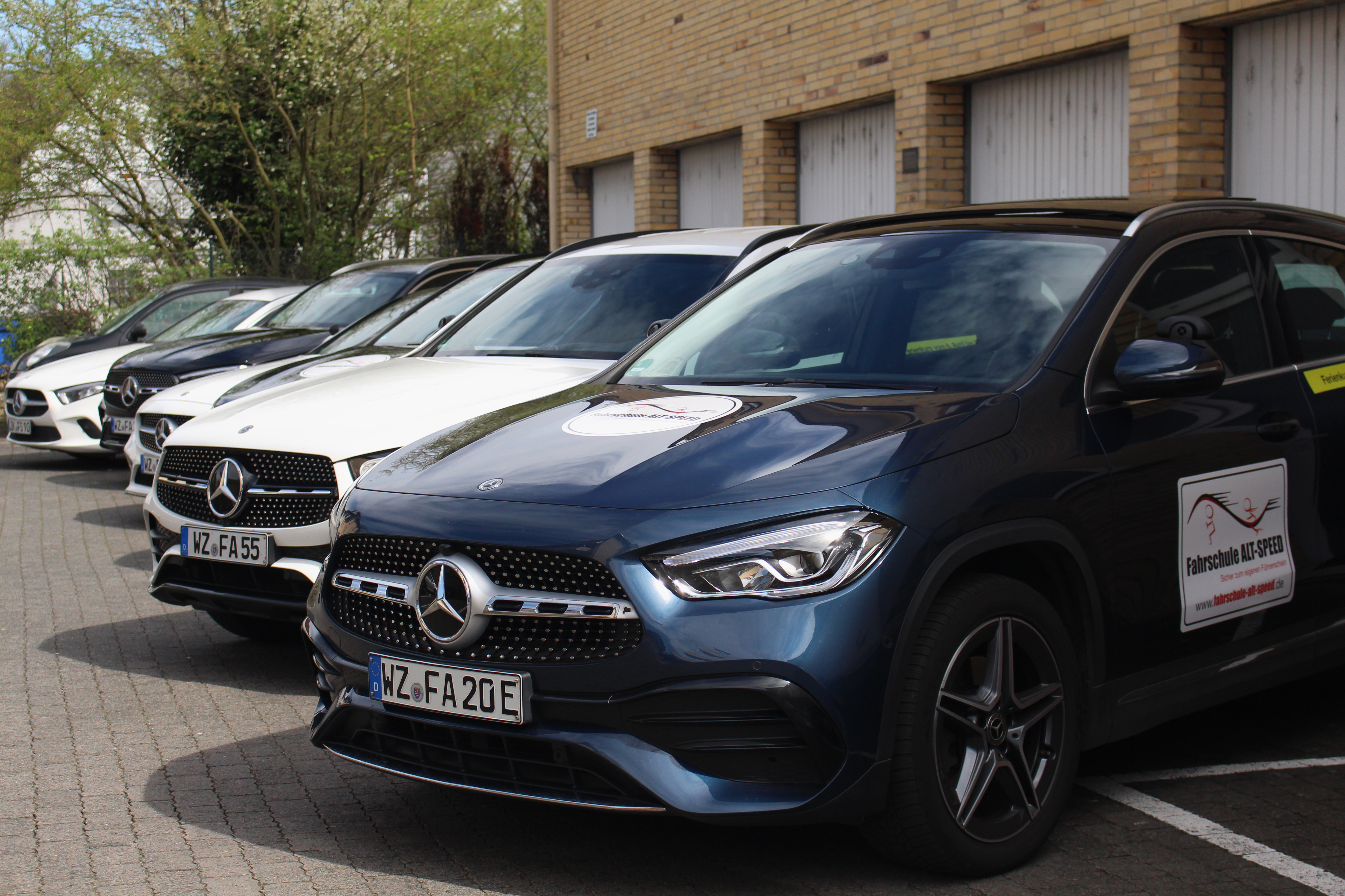 Fahrschulfahrzeuge Mercedes Flotte